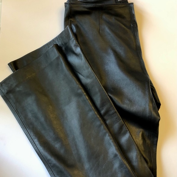 Moda International Pants - Black MODA International 100% leather pants. Size 2, regular length